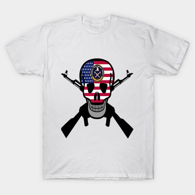 CIA Skull T-Shirt by Badsy
